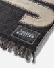 Jean Paul Gaultier Wmns Logo Scarf Ecru/Black Gloves and Scarves Scarves and Warmneck 2503UAC016W026 0300