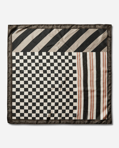 Jean Paul Gaultier Wmns Silk Scarf Patchwork Print Multicolor Gloves and Scarves Scarves and Warmneck 26-01-U-AC074-W073 90