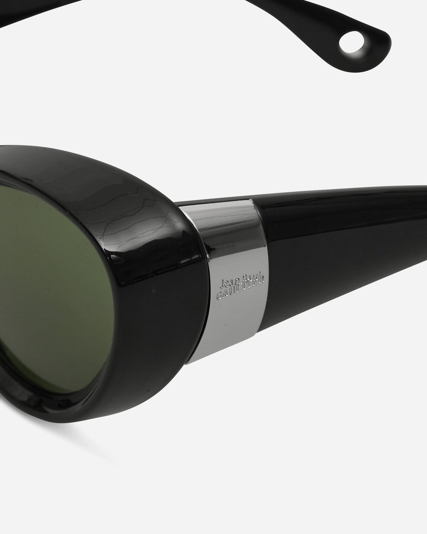 Jean Paul Gaultier Wmns Acetate Sunglasses Parisian Cat Black  Eyewear Sunglasses 2503UEY001X05900 00