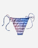 Jean Paul Gaultier Wmns Bikini Bottom Body Printed Air Light Blue/BluePeach Swimwear Bikinis 2503WSW067J01 P565034