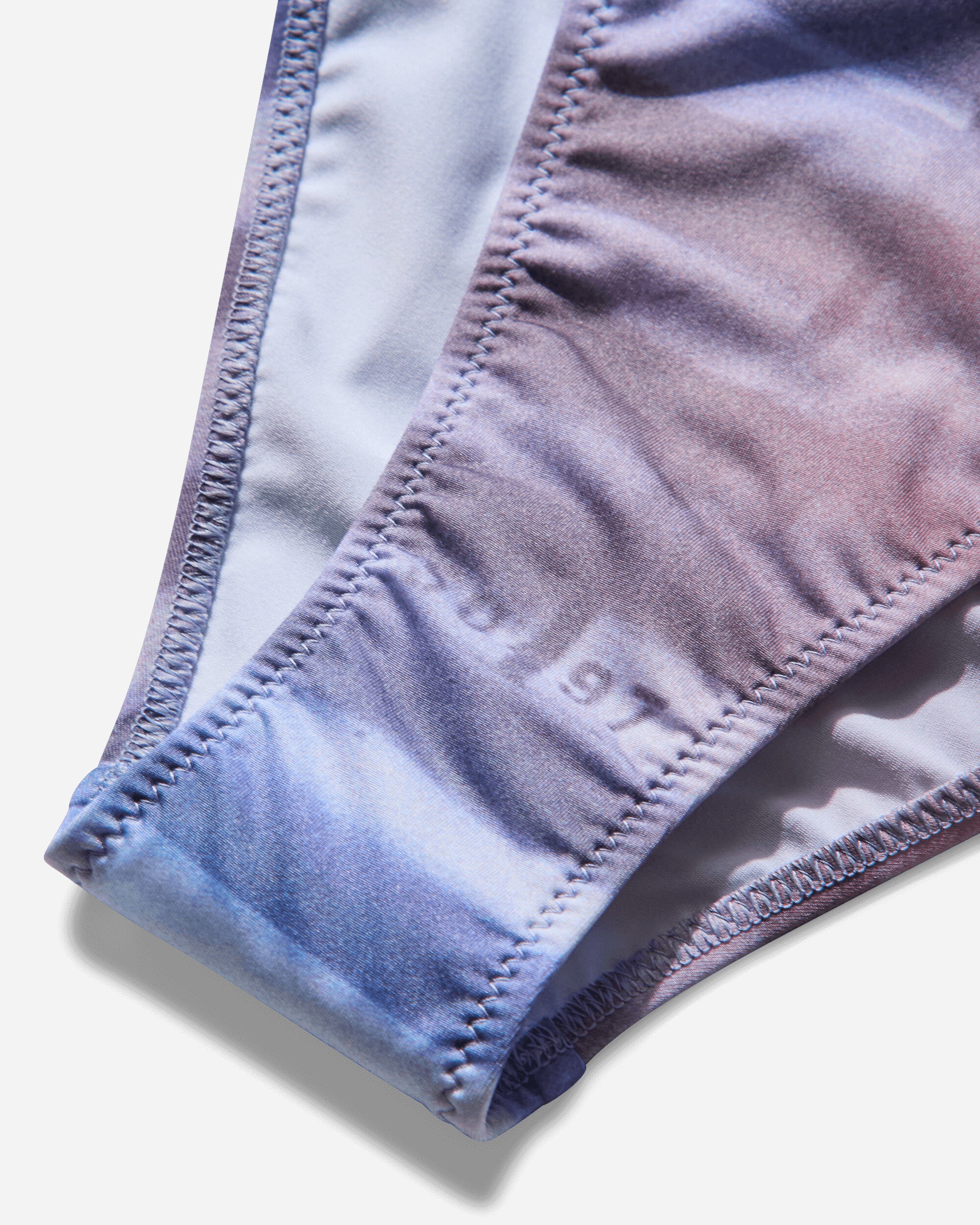 Jean Paul Gaultier Wmns Bikini Bottom Body Printed Air Light Blue/BluePeach Swimwear Bikinis 2503WSW067J01 P565034