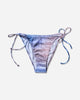 Jean Paul Gaultier Wmns Bikini Bottom Body Printed Air Light Blue/BluePeach Swimwear Bikinis 2503WSW067J01 P565034
