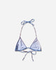 Jean Paul Gaultier Wmns Bikini Top Body Printed Air Light Blue/BluePeach Swimwear Bikinis 2503WSW066J01 P565034