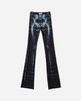 Jean Paul Gaultier Wmns Mesh Trouser Black/Navy/Lightblue Pants Casual 25-33-F-PA183-T580 005956