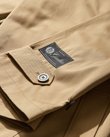 Jean Paul Gaultier Wmns Trench With Hood And Sleeves Scarf Detail Beige Coats and Jackets Coats 2504WOU019C072 68