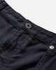 Jean Paul Gaultier Wmns Overdyed Denim Trouser With Upper Denim Panel Navy Pants Denim 2504WTR037W049 59