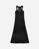 Jean Paul Gaultier Wmns Mesh Tank Top Long Dress Black/Black Dresses Dress Long 2431FRO235-T567 0000