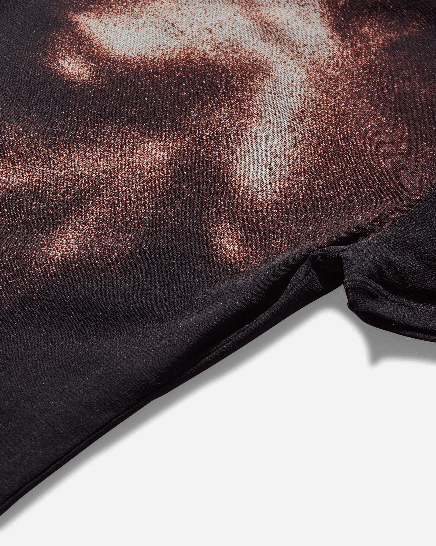 Jean Paul Gaultier Wmns Mesh High Neck Short Dress Printed Body Dust Black/Brown Dresses Dress Mid 2504WDR052M010P  0060