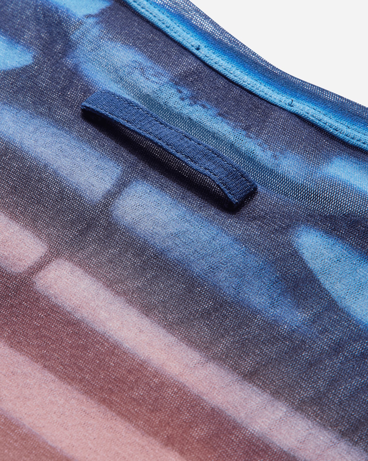 Jean Paul Gaultier Wmns Mesh Baby Tee Printed Air Light Blue/BluePeach T-Shirts Shortsleeve 2503WTO318M005 P565034