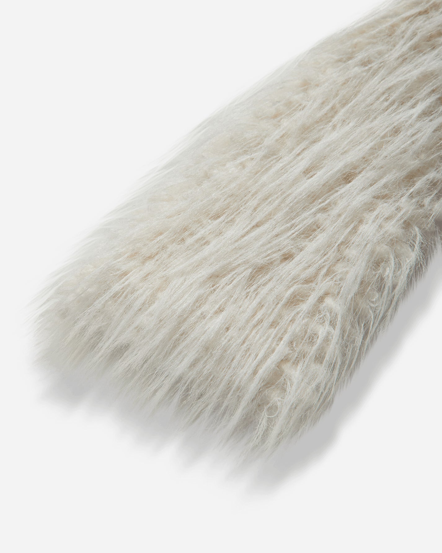 Jean Paul Gaultier Wmns Mix Viscose Ribbed And Hairy Details Sweater Ecru Knitwears Sweaters 2503WPO018K005 03