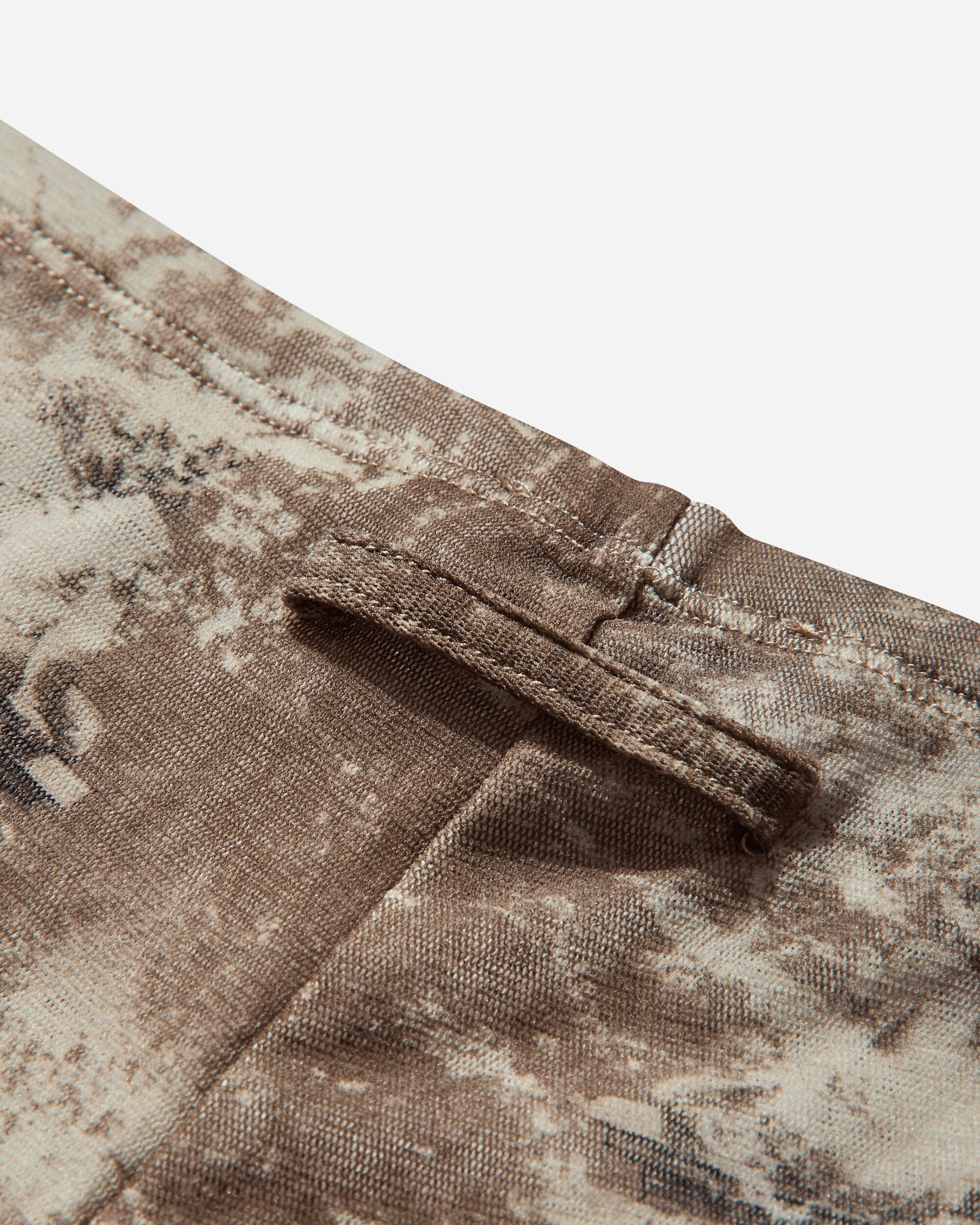 Jean Paul Gaultier Wmns Mesh Trouser Printed Medaillon Light Beige/Taupe Pants Trousers 2503WTR016M006 P6965