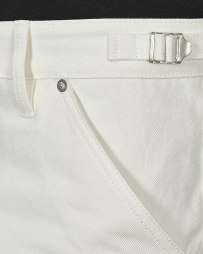 Jil Sander Denim Trouser 23 Shorts - New White Denim Washed Natural Shorts Short JPUU663168-MU246300 102
