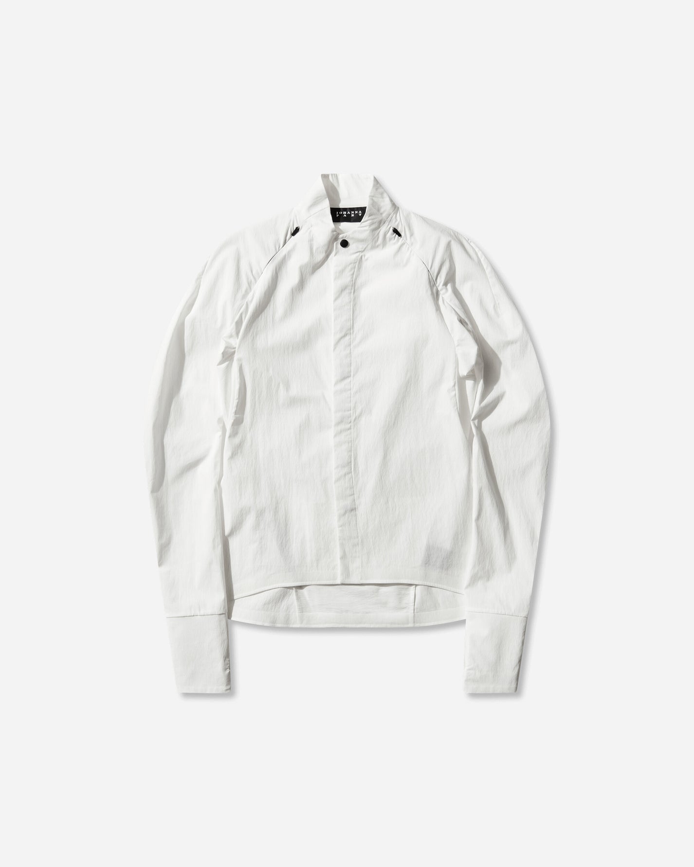 Johanna Parv Wmns Mandarin Shirt White Shirts Longsleeve Shirt AW250345  3