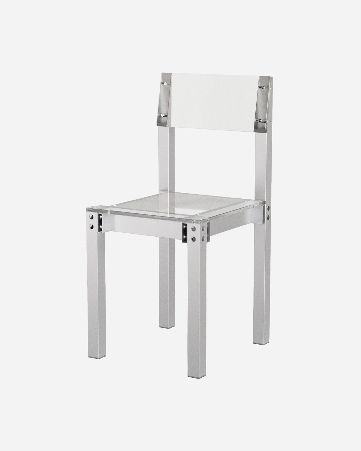 Joy Objects Joy Chair One Alu & Ghost Small Furniture Chairs 100 MULTI