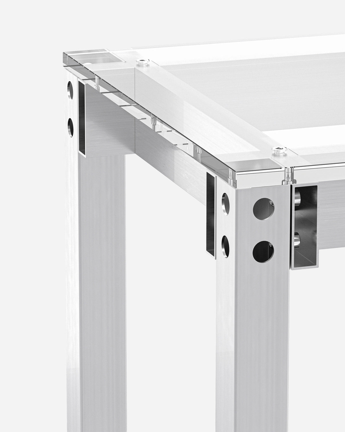 Joy Objects Joy Side Table One Alu & Ghost Small Furniture Tables 210 MULTI