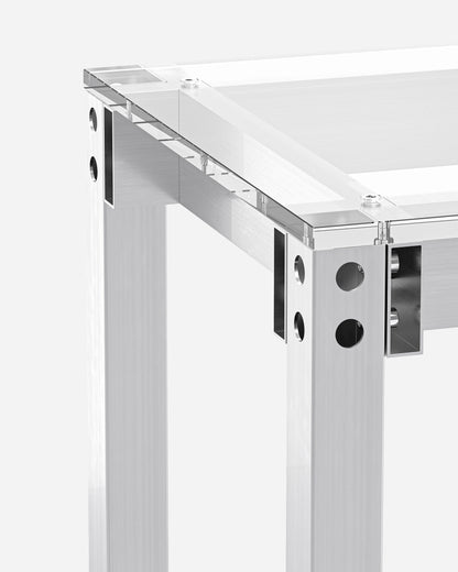 Joy Objects Joy Side Table One Alu & Ghost Small Furniture Tables 210 MULTI