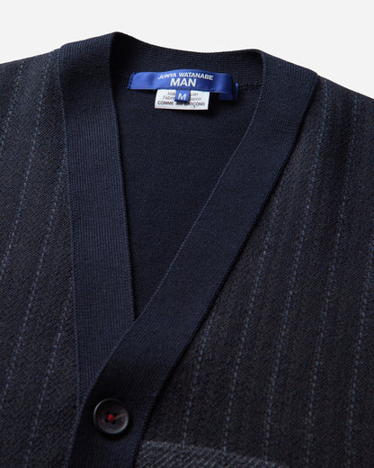 Junya Watanabe MAN Men'S Sweater Navy Knitwears Cardigans WR-N010-W26 1