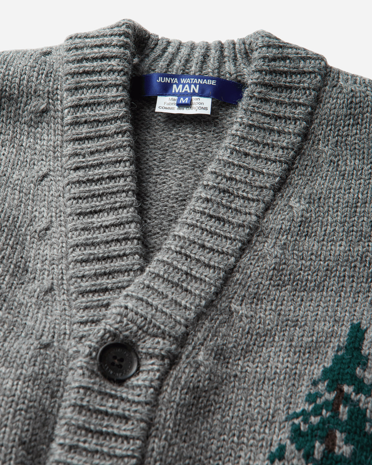 Junya Watanabe MAN Men'S Sweater Top Gray Knitwears Cardigans WR-N006-W26 1