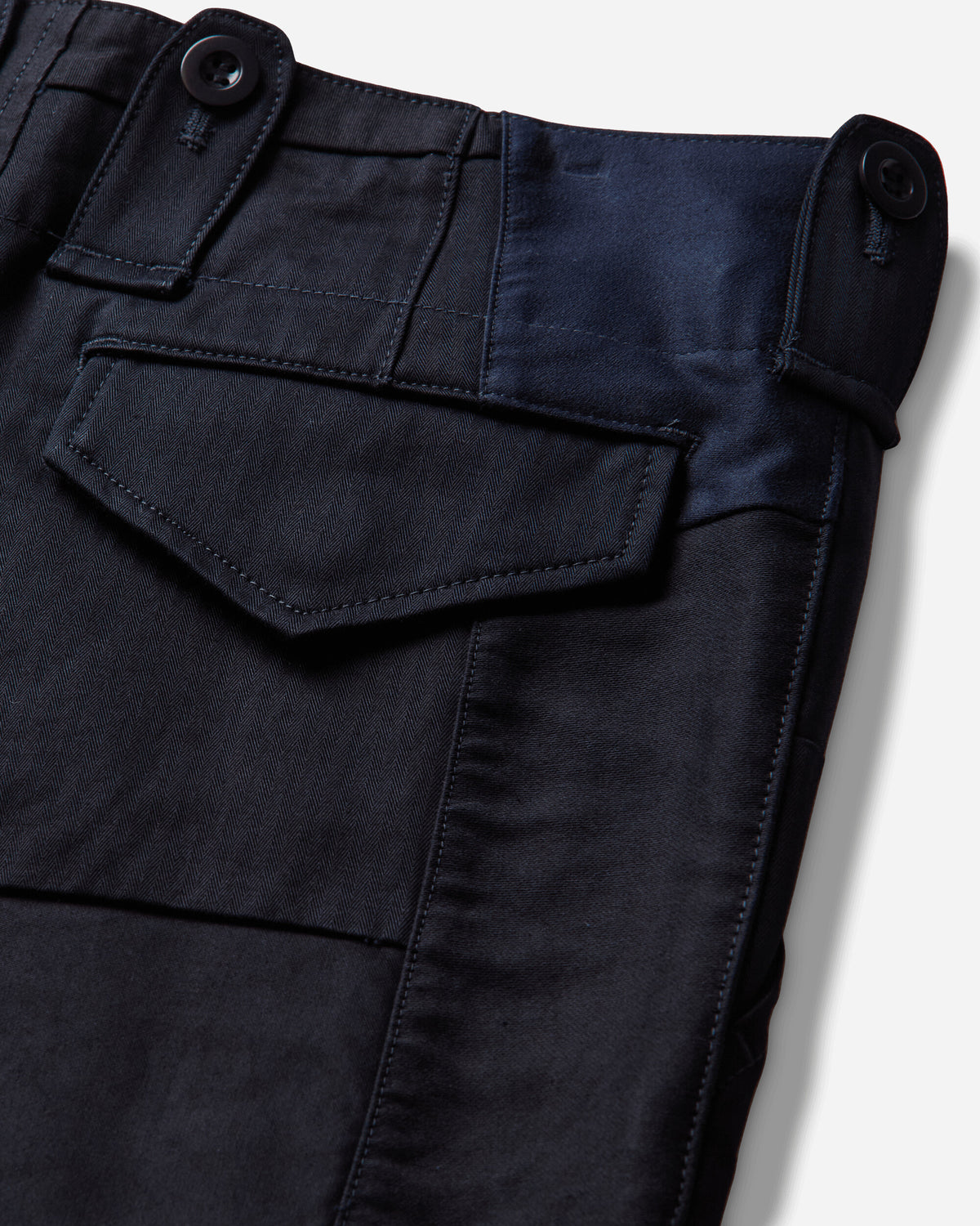 Junya Watanabe MAN Men'S Pants Navy Mix Pants Chinos WR-P029-W26 1