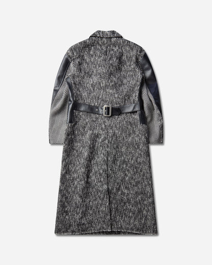 Junya Watanabe MAN Men'S Coat Blk/Wht X Black Coats and Jackets Coats WR-C010-W26 1