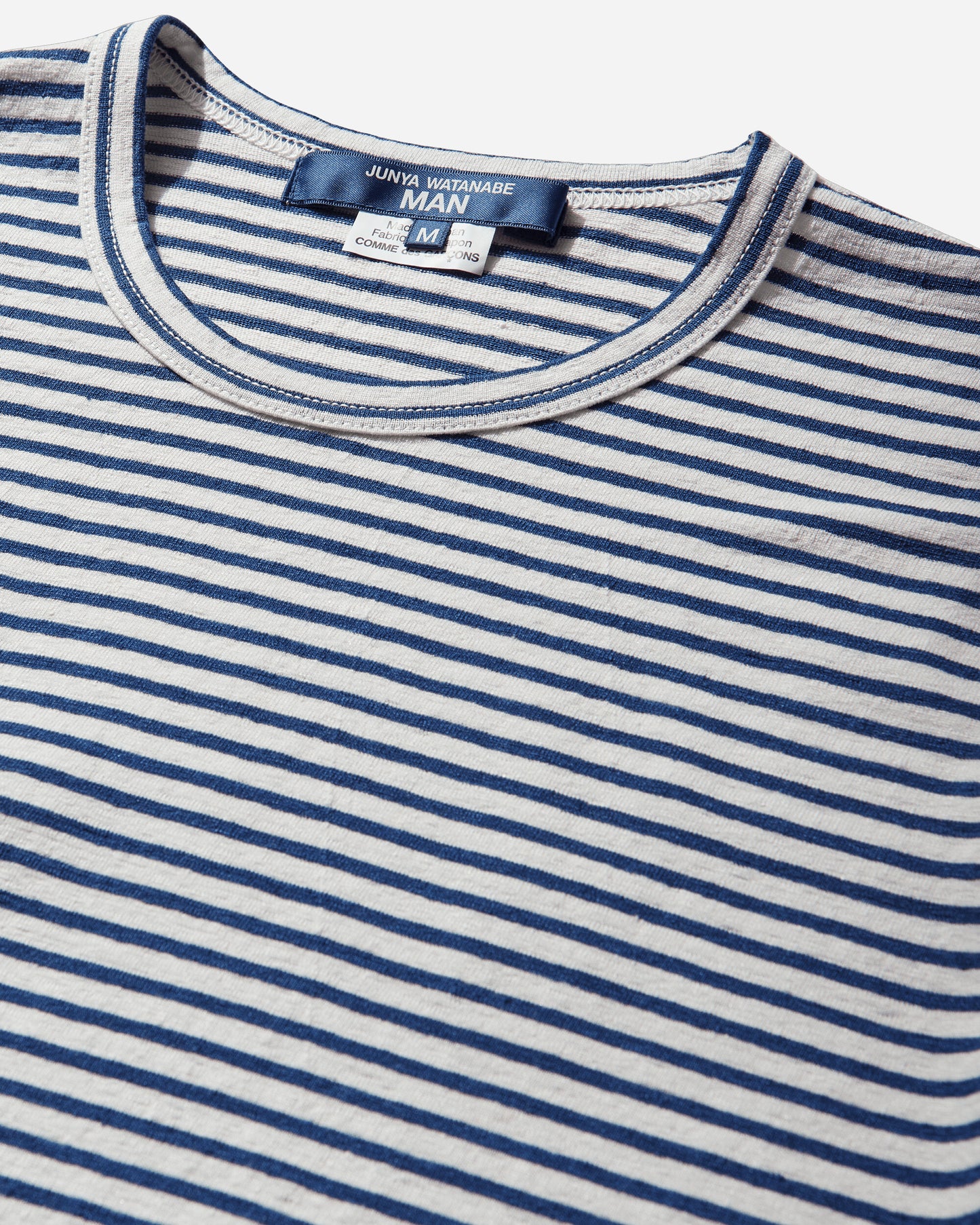 Junya Watanabe MAN Men'S T-Shirt White/Blue T-Shirts Longsleeve WQ-T017-S26 1