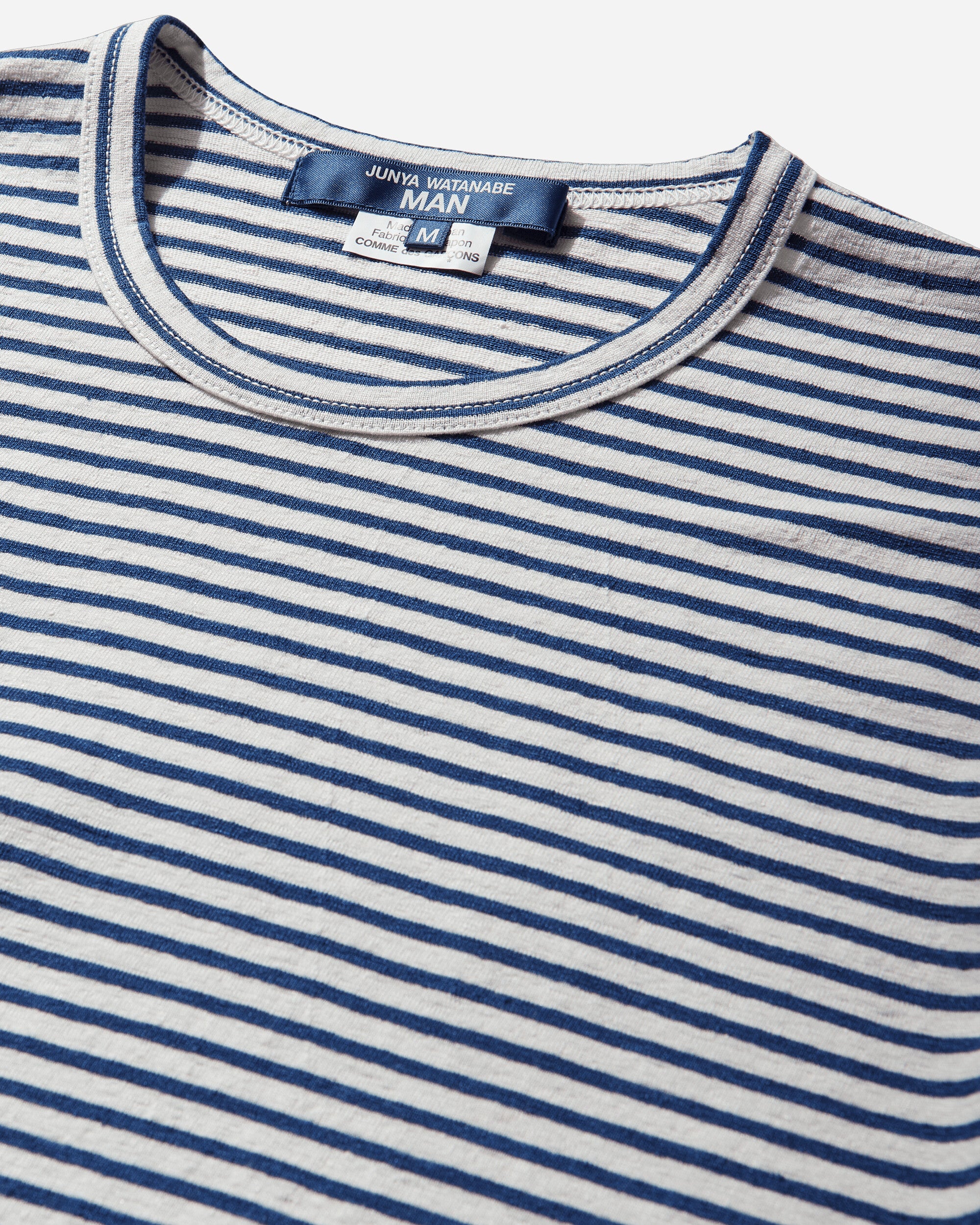 Junya Watanabe MAN Men'S T-Shirt White/Blue T-Shirts Longsleeve WQ-T017-S26 1