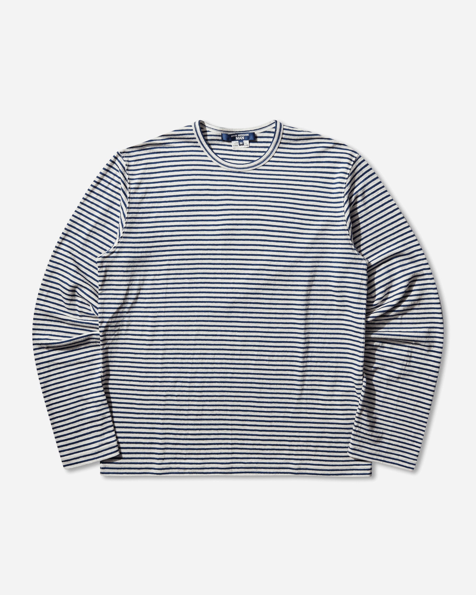 Junya Watanabe MAN Men'S T-Shirt White/Blue T-Shirts Longsleeve WQ-T017-S26 1