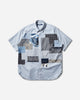 Junya Watanabe MAN Men'S Shirt Wht/Sax X Mix Shirts Longsleeve Shirt WQ-B036-S26 1