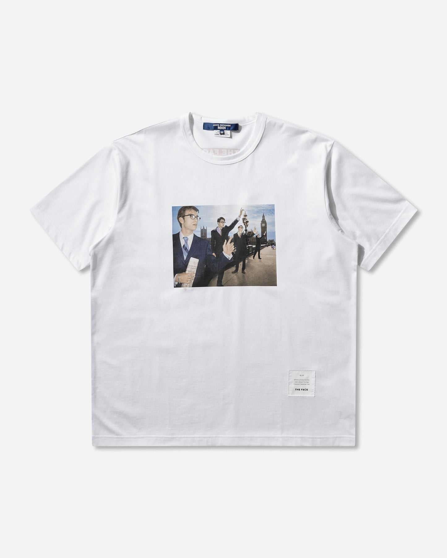 Junya Watanabe MAN Men'S T-Shirt White T-Shirts Shortsleeve WQ-T004-S26 1