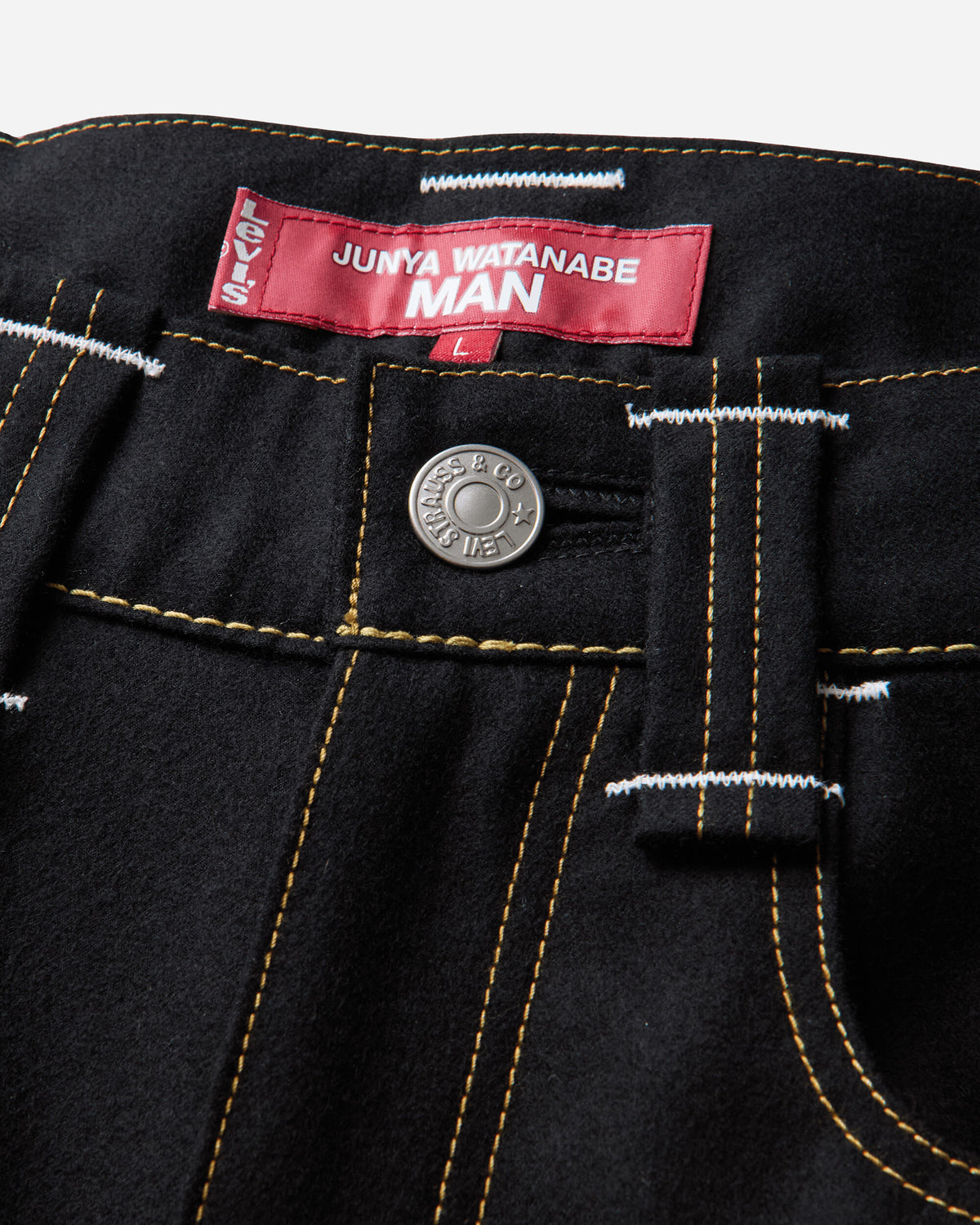 Junya Watanabe MAN Men'S Pants Black Pants Trousers WR-P204-W26 1