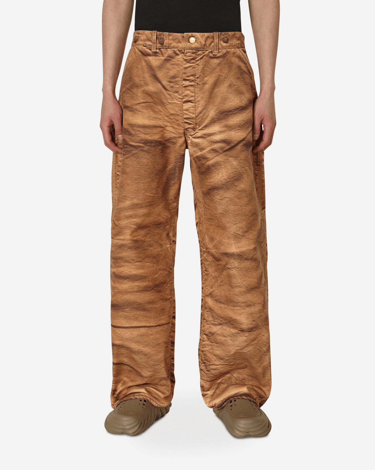 Junya Watanabe Man Men'S Pants X Carhartt Brown Pants Trousers WK-P908-S23 1