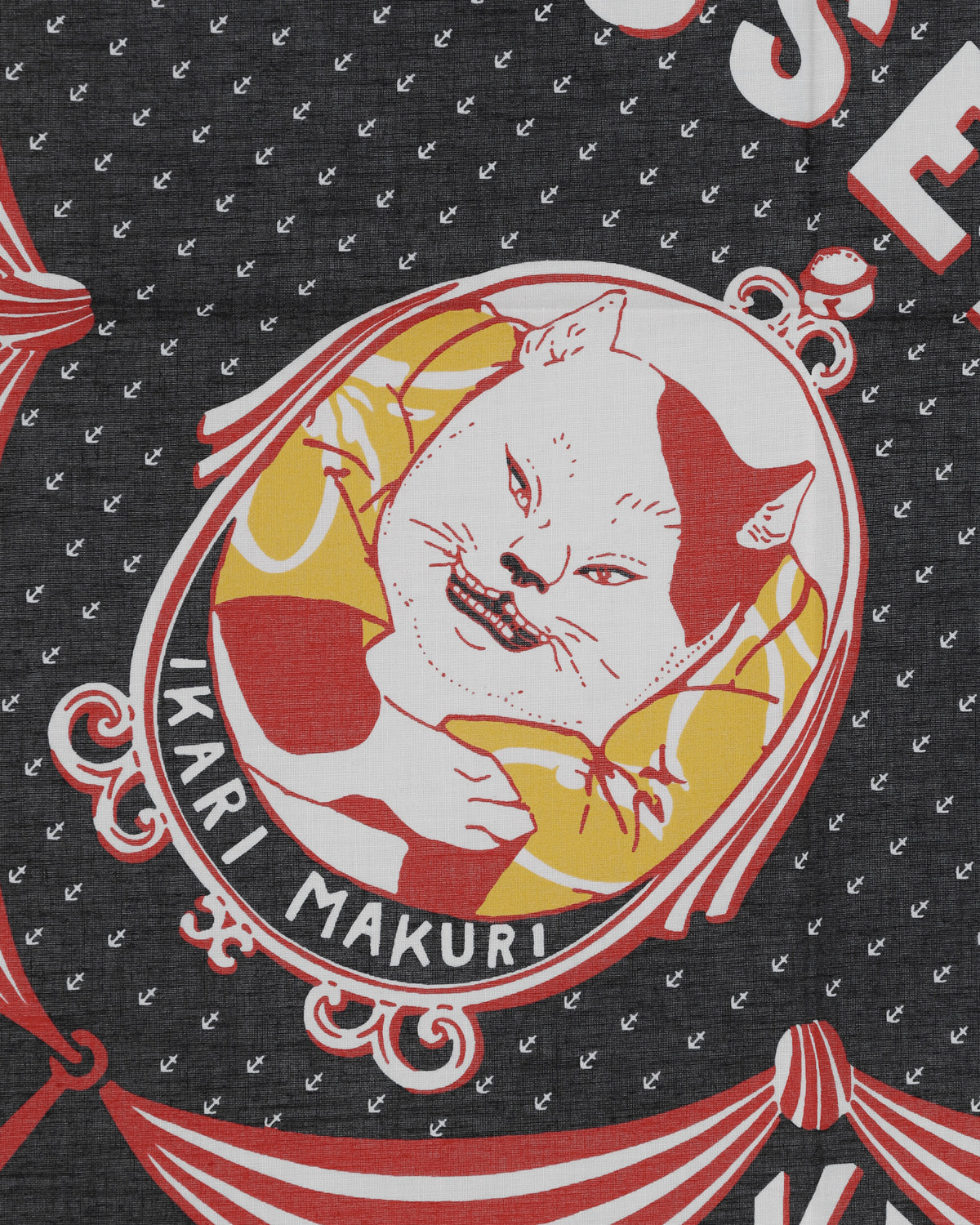 KAPITAL Color Bandanna Ikarimakuri I-B Gloves and Scarves Bandanas EK-645BAA I-B