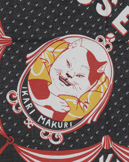KAPITAL Color Bandanna Ikarimakuri I-B Gloves and Scarves Bandanas EK-645BAA I-B