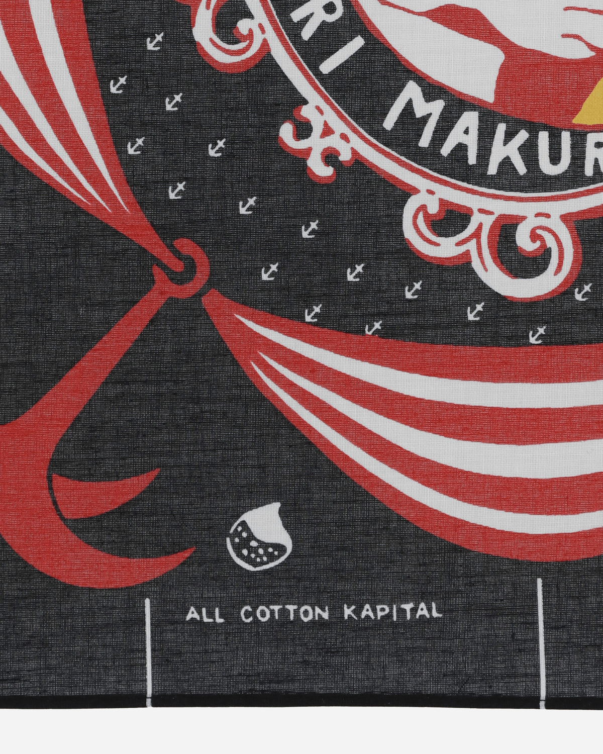 KAPITAL Color Bandanna Ikarimakuri I-B Gloves and Scarves Bandanas EK-645BAA I-B