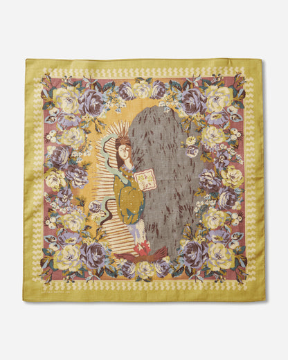 KAPITAL Color Bandanna Yellow Gloves and Scarves Bandanas K2505BA544 YELLOW
