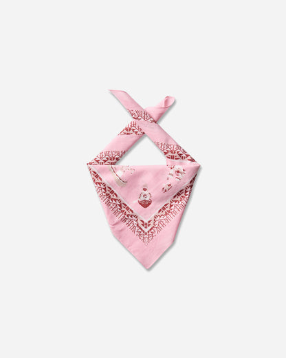 KAPITAL Color Bandanna Zepher Vest Life Pink Gloves and Scarves Bandanas K2511BA565 PINK