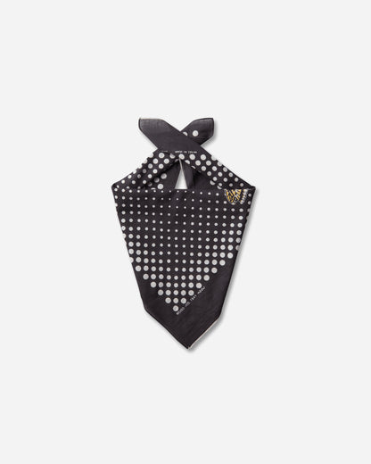 KAPITAL Fastcolor Selvedge Bandana (Coco Swallowtail) Black Gloves and Scarves Bandanas EK-657BA BLACK