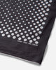 KAPITAL Fastcolor Selvedge Bandana (Coco Swallowtail) Black Gloves and Scarves Bandanas EK-657BA BLACK