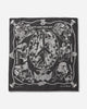 KAPITAL Fastcolor Selvedge Bandana (Yobai) Black Gloves and Scarves Bandanas EK-554BA BLACK