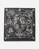 KAPITAL Fastcolor Selvedge Bandana (Yobai) Black Gloves and Scarves Bandanas EK-554BA BLACK