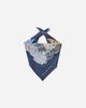 KAPITAL Fastcolor Selvedge Bandanna Bandana Patchwork Navy Gloves and Scarves Bandanas EK-1818BA NAVY