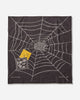 KAPITAL Fastcolor Selvedge Bandanna (Spider Peckish Rainbowy) Black Gloves and Scarves Bandanas K2504BA529 BLACK
