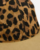 KAPITAL Cotton Herringbone Leopard Baseball Cap Brown Hats Caps K2409XH514 BROWN