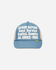KAPITAL Denim Repair Service Denim Track Cap Ecru Hats Caps K2603XH502 ECRU