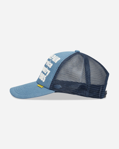 KAPITAL Denim Repair Service Denim Track Cap Navy Hats Caps K2603XH502 NAVY
