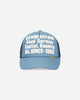 KAPITAL Denim Repair Service Denim Track Cap Navy Hats Caps K2603XH502 NAVY