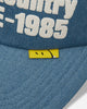 KAPITAL Denim Repair Service Denim Track Cap Neon Yellow Hats Caps K2603XH502 NEONYEL