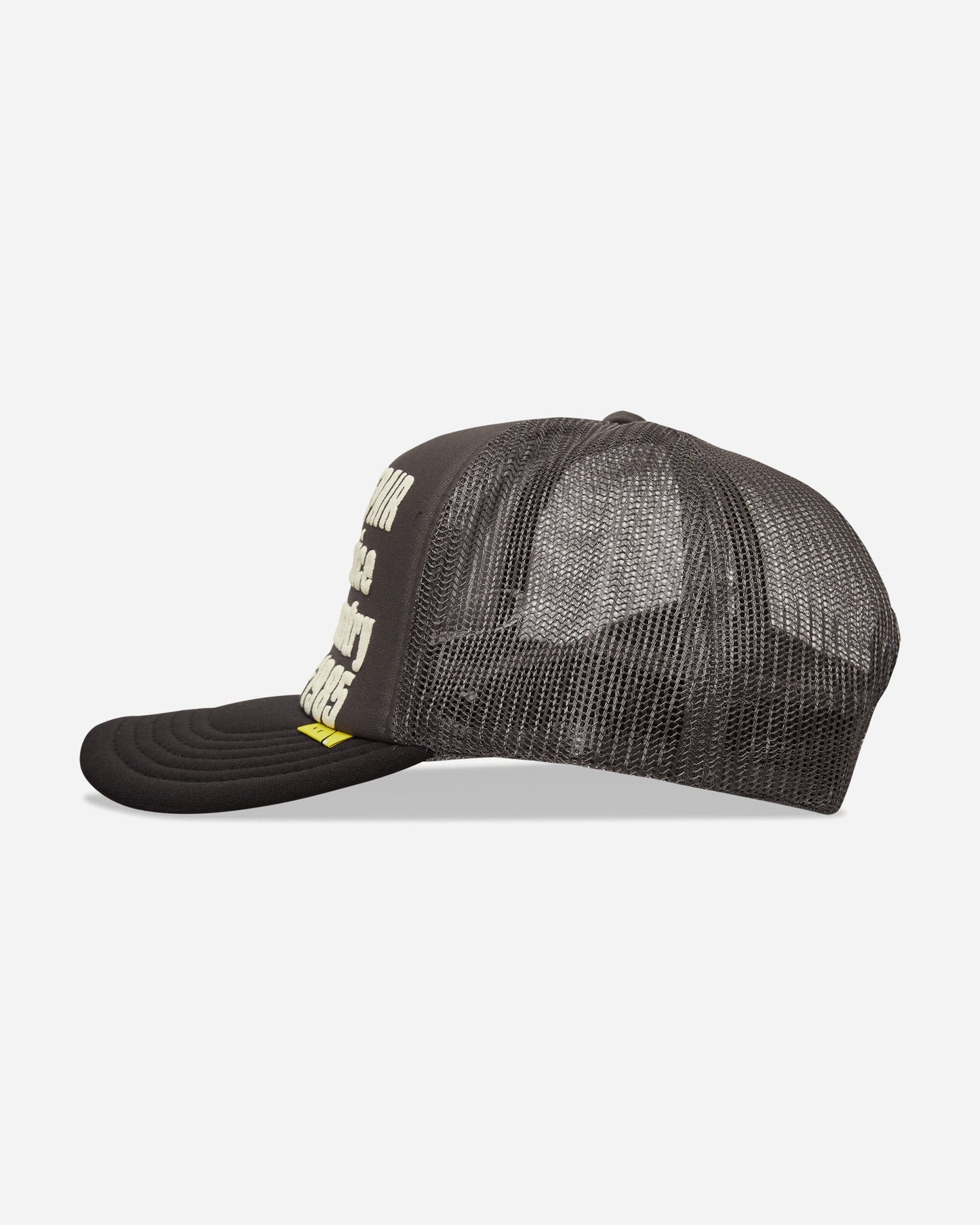 KAPITAL Denim Repair Service Track Cap Grey/Black Hats Caps EK-1732XH GRYXBLACK