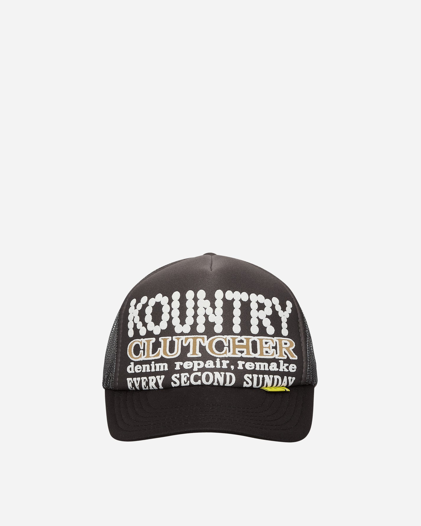 KAPITAL Kountry Pearl Clutcher Truck Cap Gryxblack Hats Caps EK-1377XHB 1