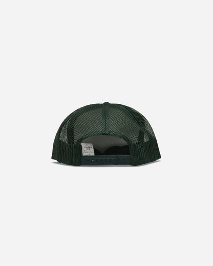 KAPITAL Life Kapriccio Track Cap Green - Brown Hats Caps K2505XH536 DGREENXBROWN